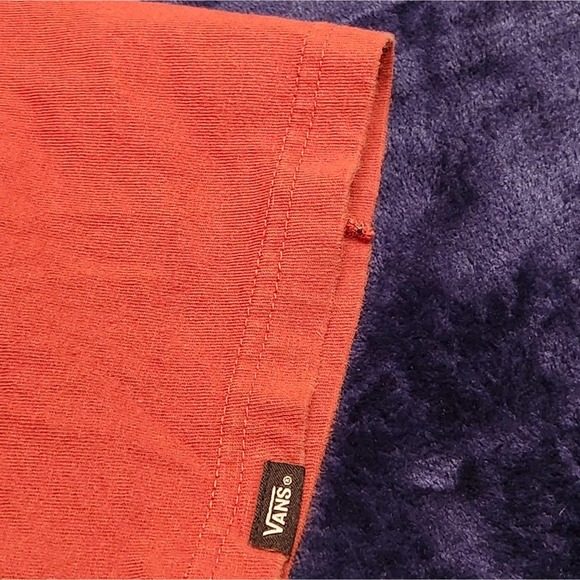 Vans Floral Skull Men's Small Short Sleeve T-shirt‎ - Picture 5 of 6